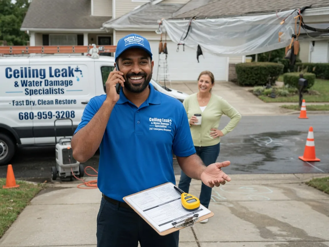 Ceiling Leak Cleanup Wilson, TX FAQs